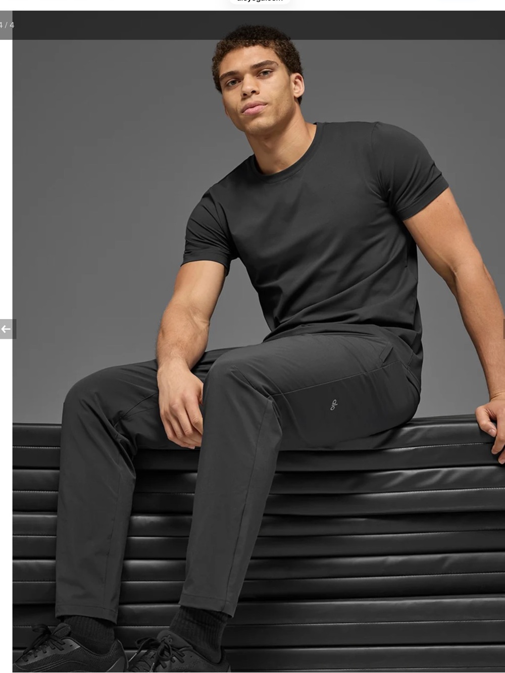 AloMen's Black Dress Pants